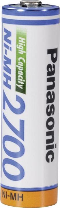 Actual product image Panasonic Mignon (AA) battery NiMH HR06 270 (1 pcs., AA, 2700 mAh)