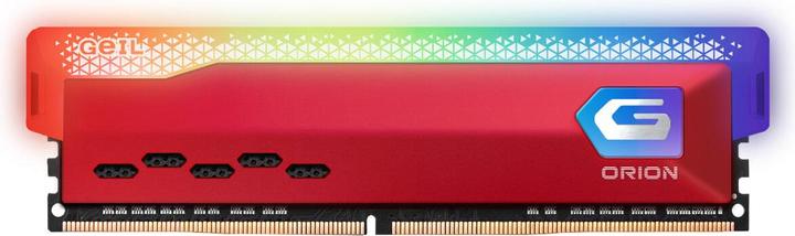 GeIL Kit Barrettes mémoire 16Go (2x8Go) DIMM DDR4 Orion RGB 3200Mhz AMD (Rouge) (2 x 8GB, 3200 MHz, RAM DDR4, DIMM)