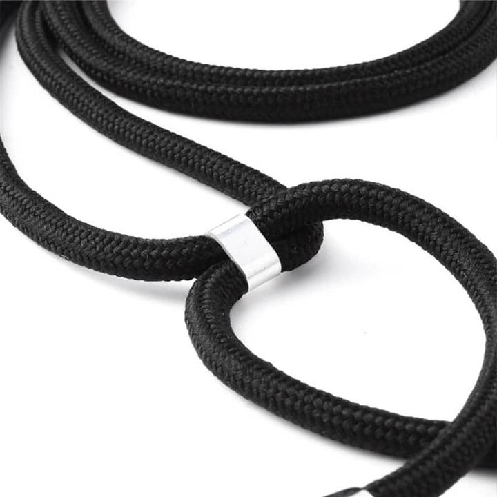 Produktbild RPD iPhone 14 Pro - Handykette / Necklace – Transparent mit praktischem schwarzem Band