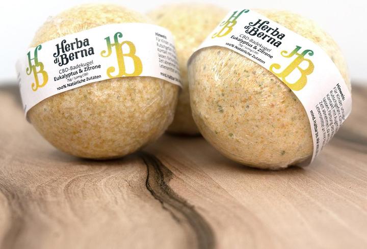 Immagine prodotto Herba di Berna Palla da bagno Eucalipto & Limone (Bombe da bagno)