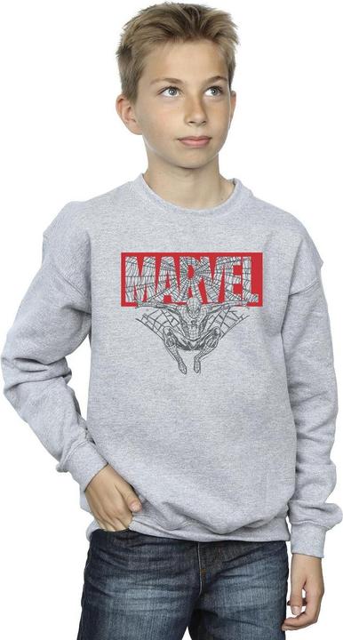 Immagine prodotto Spider Man Logo Red Felpa Ragazzi (104)