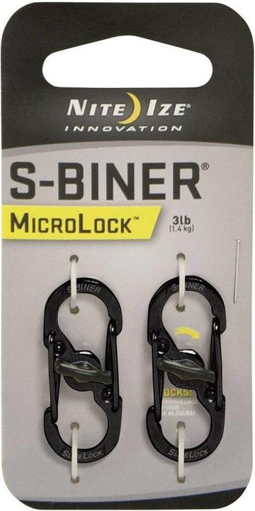 Nite Ize Karabiner MicroLock S-Biner 2