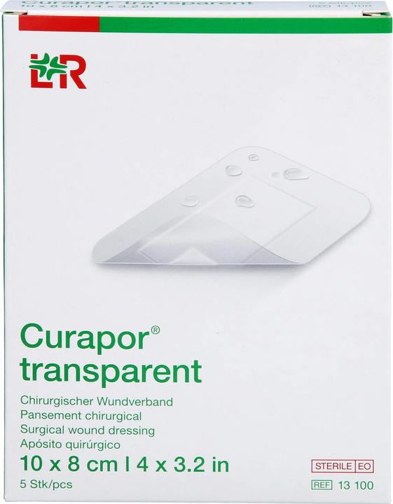 Immagine prodotto Curapor Medicazione della ferita 8x10cm trasparente (5 x)