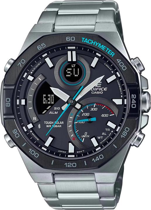 Casio Edifice - ECB-950DB-1AEF (Analoguhr, Chronograph, 48 mm)