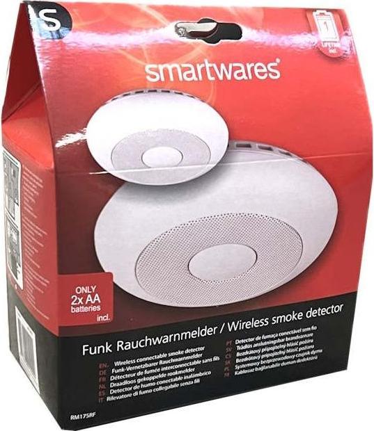 Image du produit Smartwares Détecteur de fumée radio de 2 v