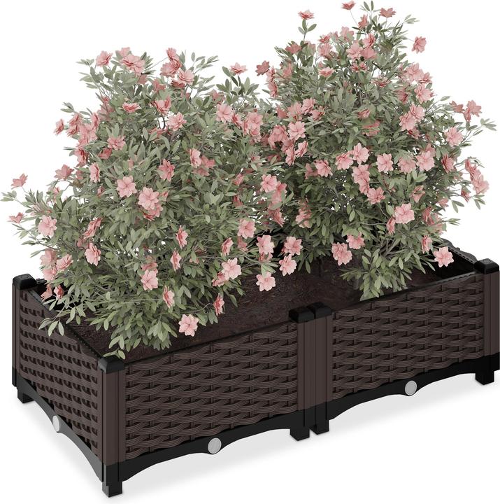 Image du produit Relaxdays Jardinière plastique