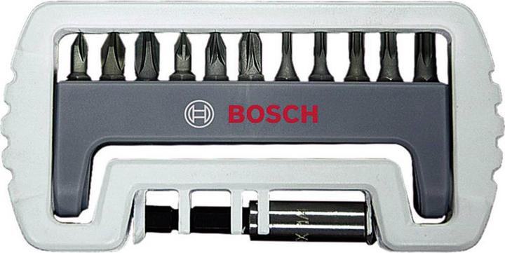 Productafbeelding Bosch Professional Zubehör Bitset 12 stuks Toebehoren 2 (T20, PH3, T25, PZ1, T15, PH1, PH2, T10, PZ3, T30, PZ2)