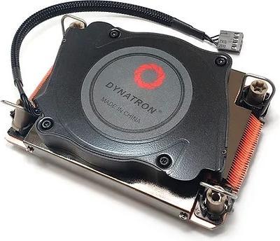 Dynatron S3 Intel 4677 1U Active Copper 1100 Cooler with Vapor Chamber Base and up to 205W TDP (13 mm)
