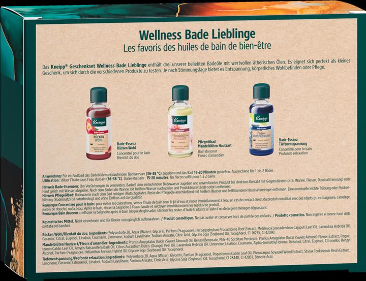 Actual product image Kneipp Wellness favourites (Body care set)