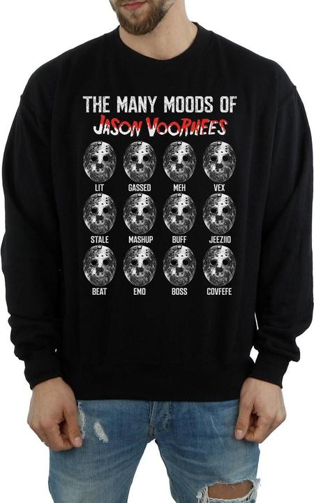 Immagine prodotto Absolute Cult The Many Moods Of Jason Voorhees Felpa Uomo (XXL)