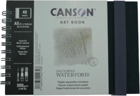 Produktbild Canson Skizzenbuch Art Book Saunders (A5, Speziallineatur, Harter Einband)