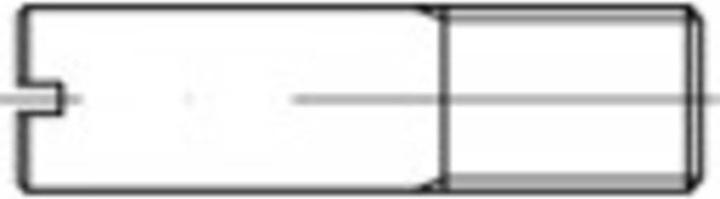 Produktbild Toolcraft Schaftschrauben M10 Stahl 1065