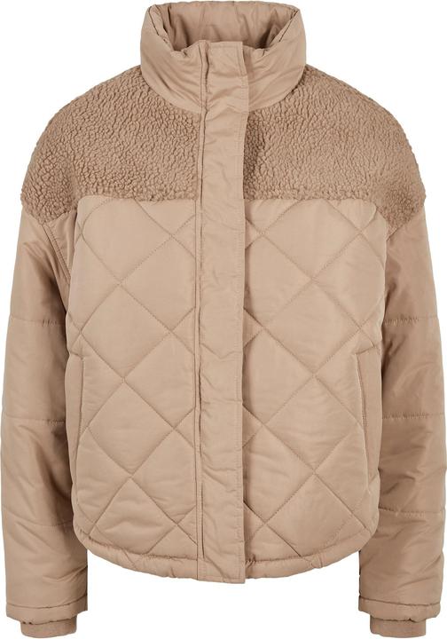 Urban Classics Ladies Oversized Diamond Quilt Puffer Jacket (5XL)