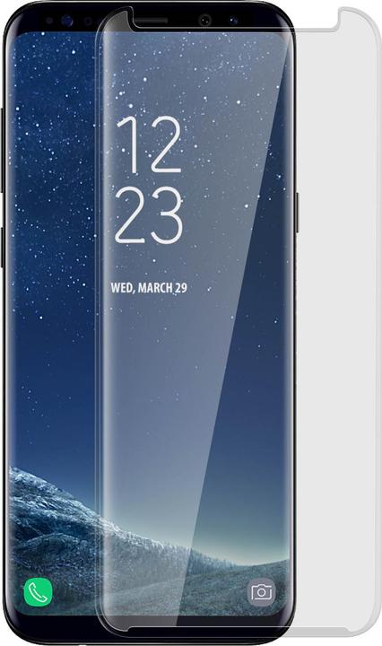 Actual product image Avizar Rounded edges + rim (1 Piece, Samsung Galaxy S8)