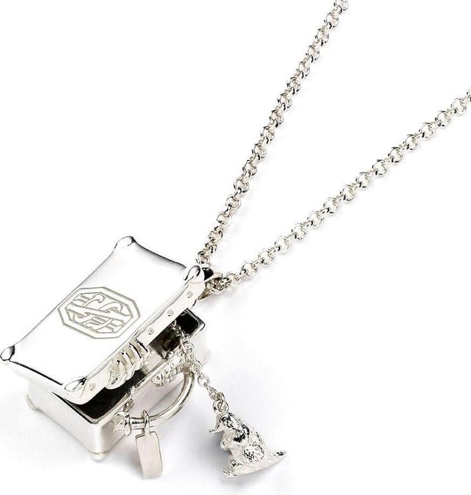 Produktbild Carat Shop Les Animaux fantastiques collier argent Newts case locket with Niffler (Argent sterling) (Silber)