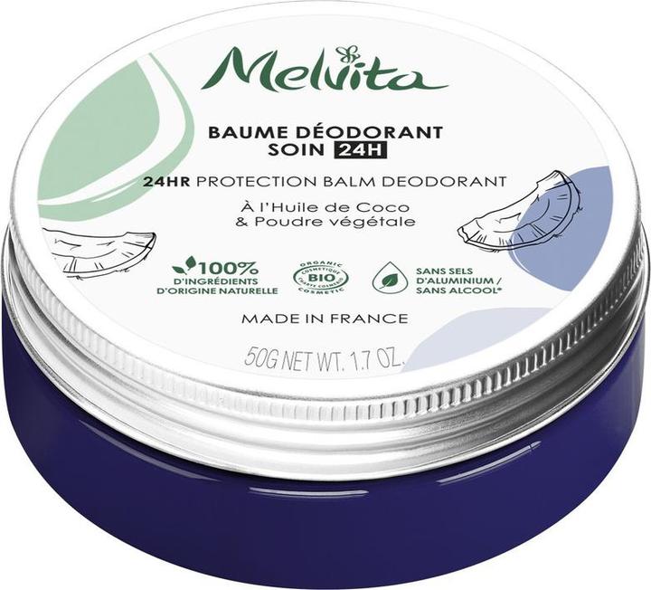 Image du produit Melvita Corps Baume Déodorant Soin 24H 50 g (Crème)