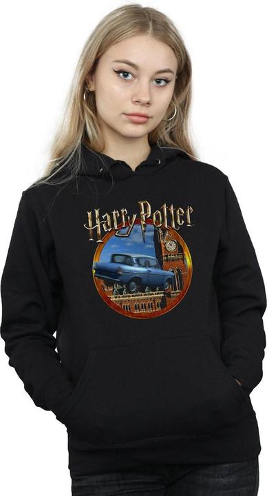 Actual product image Womens/Ladies Flying Car Hoodie (XXL)