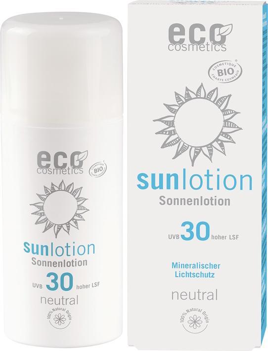 Actual product image Eco Cosmetics Sensitive (Suntan cream, SPF 30, 100 ml)