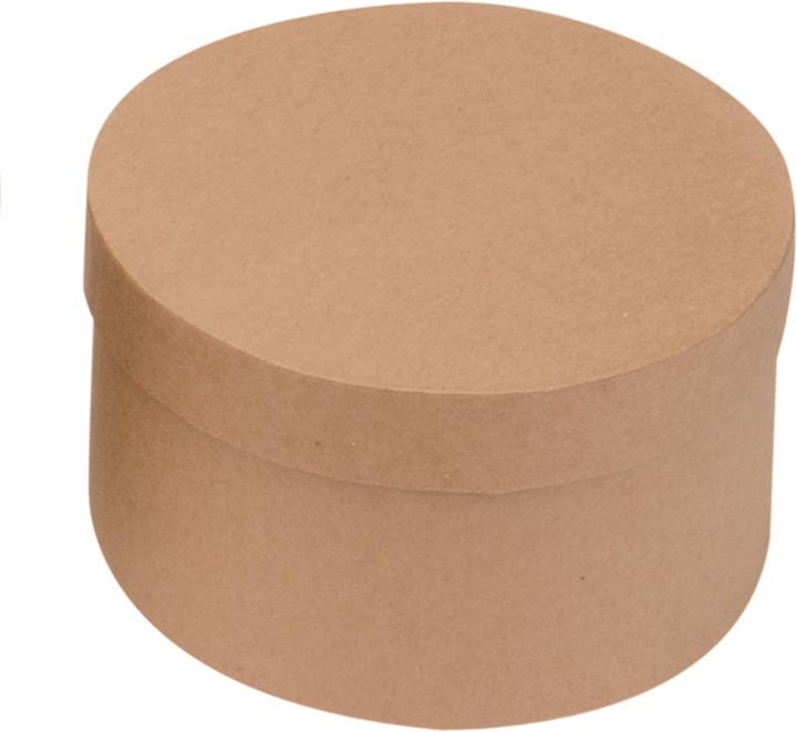 Immagine prodotto Glorex Scatola rotonda di cartone D 80/H 45mm FSC