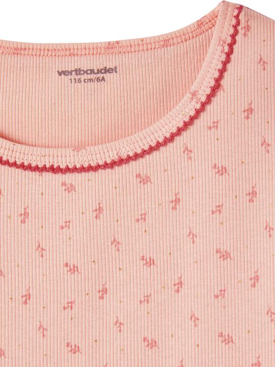 Actual product image Vertbaudet 3er-Pack Mädchen T-Shirts, Ripp Oeko-Tex (140)