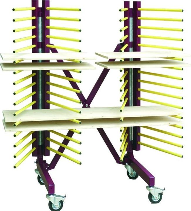 Produktbild Werkstarck Regalwagen DABELJU-VV (200 kg)
