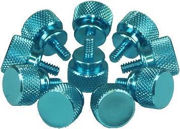 Image du produit Aquatuning Boîtier Thumbscrews bleu Bigpack (10 pièces)