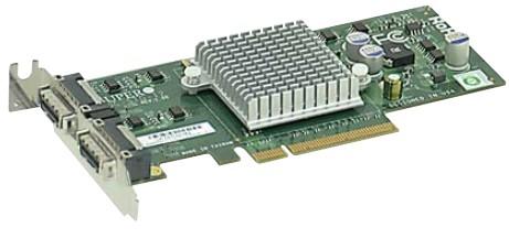 Supermicro AOC-STG-I2 - Network Adapter - PCIe x8 Low Profile (PCIe)