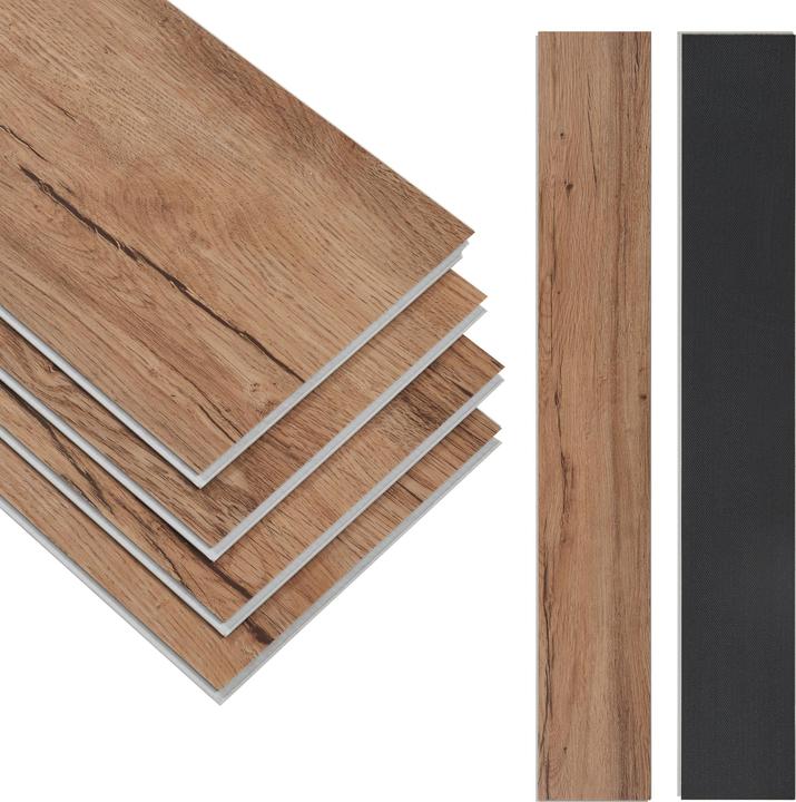 Actual product image neu.holz SPC Klickboden 'Okapirg' 10 Dekordielen 2,196 m² Nordic Oak (Vinyl floor, 2.20 m²)