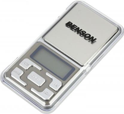 Produktbild Benson Digitale Präzisionswaage bis 500 gr, Teilung 0,1 gr