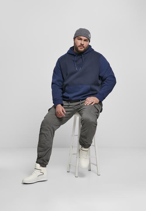 Actual product image Urban Classics 2-Tone Fake Raglan Hoody (S)