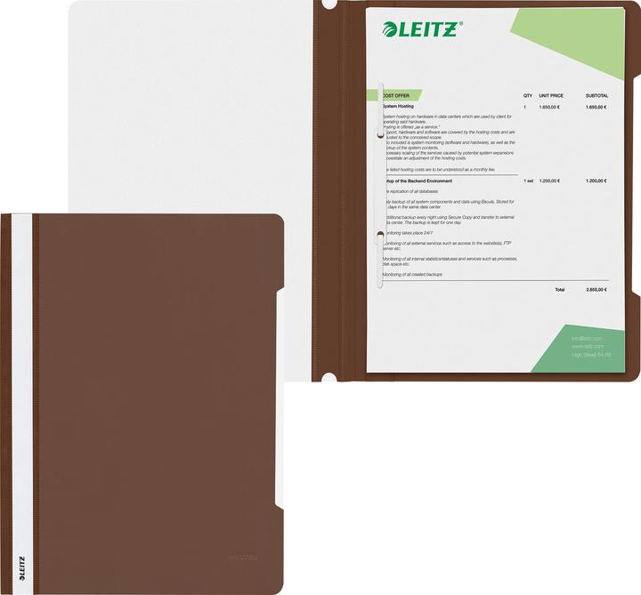 Actual product image Leitz Standard plastic stapler (A4, 1 x)