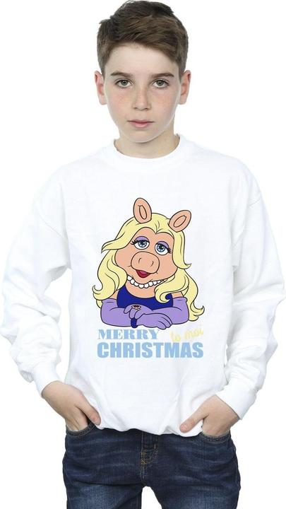 Immagine prodotto Disney Muppets Miss Piggy Queen of Holidays Felpa Ragazzi (128)
