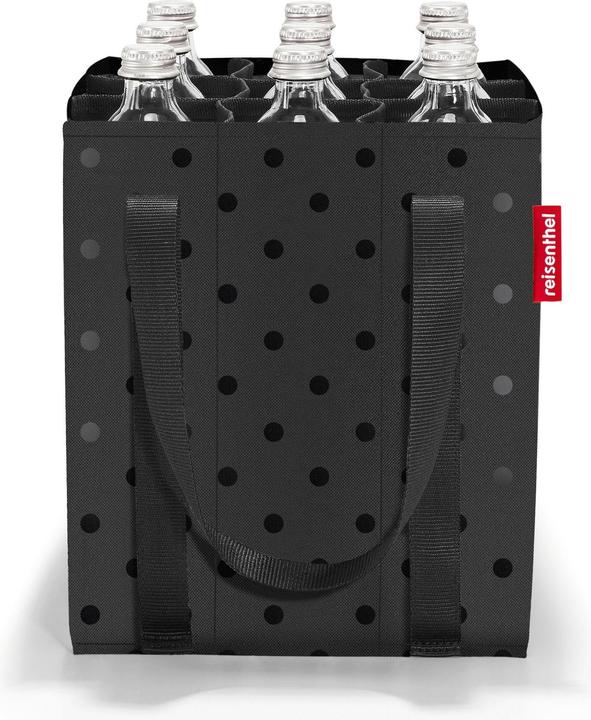 reisenthel bottlebag glossy dots black