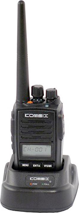 Actual product image PNI Portable radio UHF Kombix RL-120U, 440-470 MHz, waterproof IP67