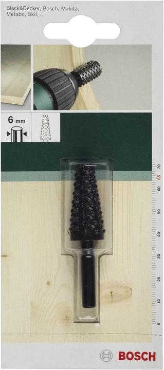 Produktbild Bosch Zubehör Holzraspel, zylindrisch-rund Zylindrisch-rund (1,3 Zentimeter)