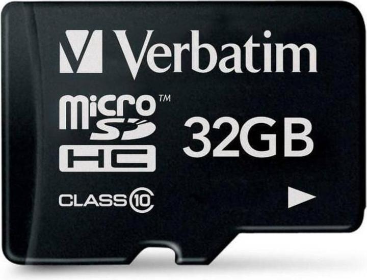 Productafbeelding Verbatim Micro SDHC-kaart (32 GB, microSDHC, U1, UHS-I)