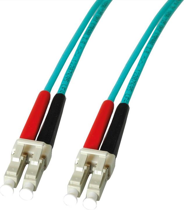 Leoni LWL-Patchkabel OM3 (S/FTP, CAT6a, 3 m)