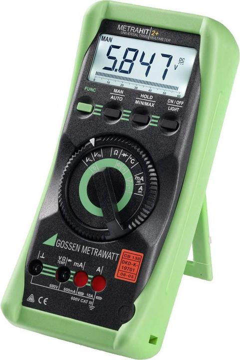 Produktbild Gossen Hand-Multimeter digital Metraw (CAT III 600V)