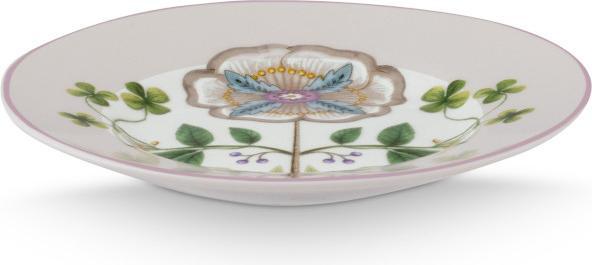 Produktbild PIP Studio Lily&Lotus Petit Four Teller weiss/lila12cm (1 x, 12 cm)