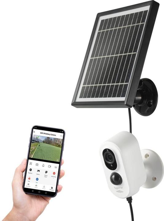 Image du produit Sygonix SY-5177732 Caméra de surveillance IP WLAN 1920 x 1080 pixels (1920 x 1080 Pixels)