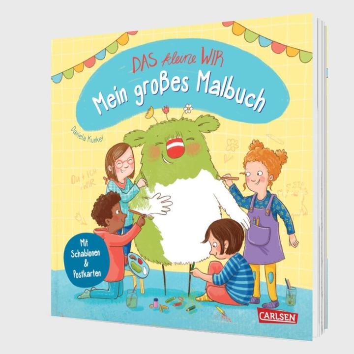 Produktbild Das kleine WIR: Mein grosses Malbuch