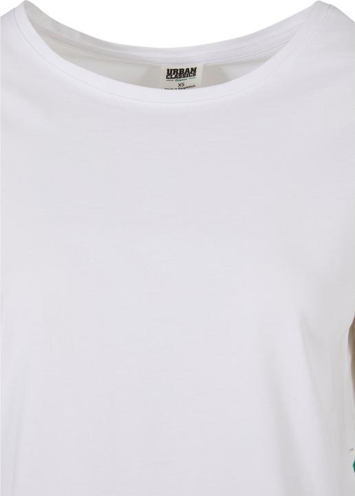 Actual product image Urban Classics Ladies Organic Open Edge Tee - 126809 (4XL)