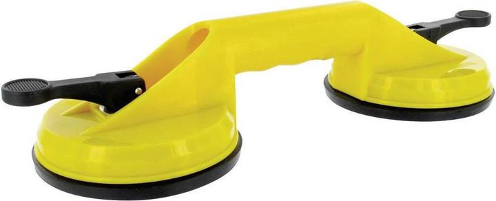 Produktbild Toolland Doppel-Saugnapf Farbe: Gelb Tr (60 kg)