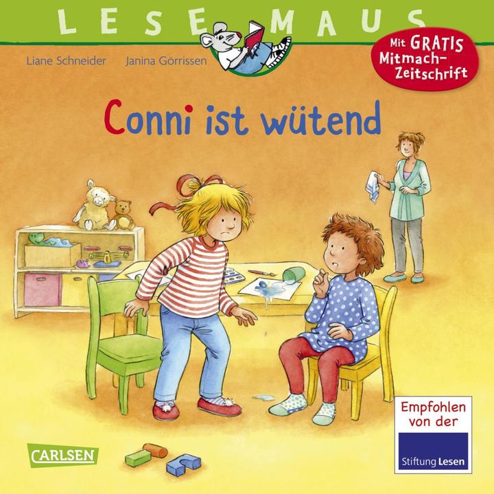 Produktbild LESEMAUS 86: Conni ist wütend (Deutsch, Liane Schneider, 2019)
