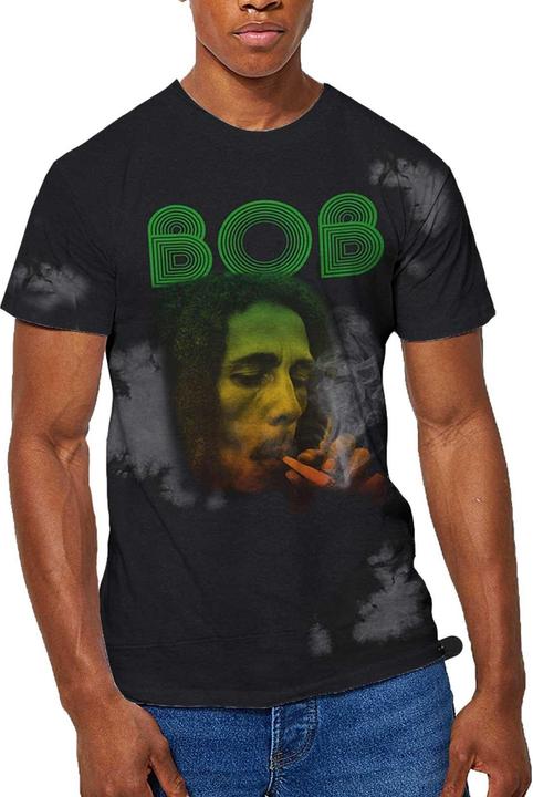 Bob Marley Smoke Gradient TShirt