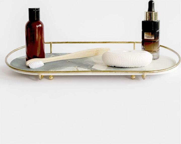 Produktbild Stonea Makea Gold Makeup Tray Neptune