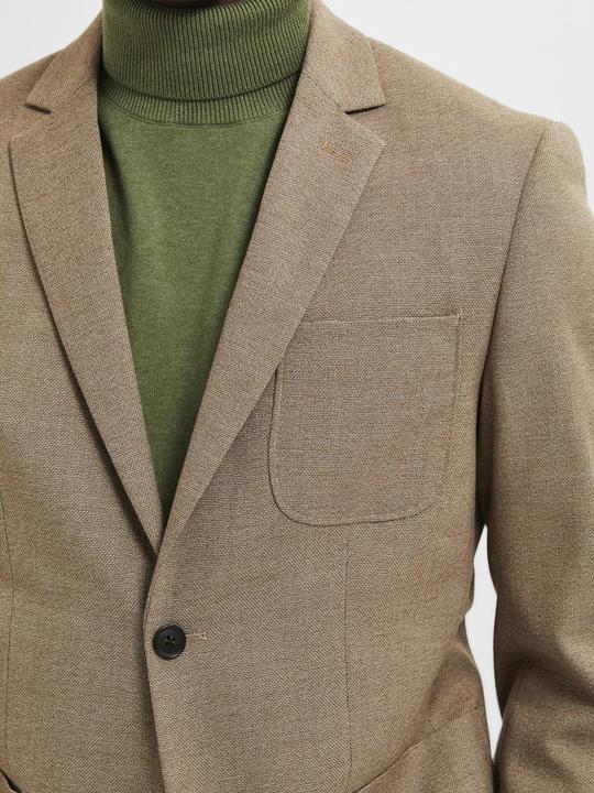 Image du produit Selected Homme Slim Fit Blazer à une rangée de boutons (48)