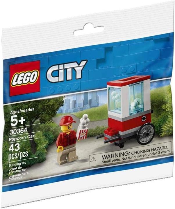 Actual product image LEGO City Popcorn Trolley (30364, LEGO City)
