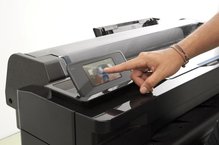 Actual product image HP T120, 24" DesignJet (Ink, Colour)