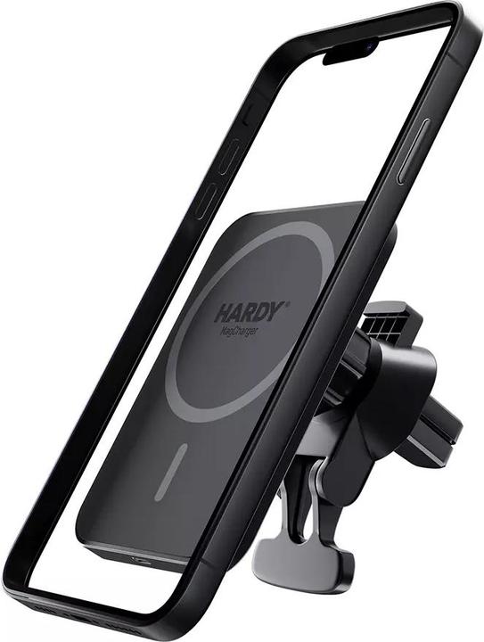 Produktbild 3MK Kfz-Ladegerät-Halterung kabellos Hardy MagCharger 15W schwarz